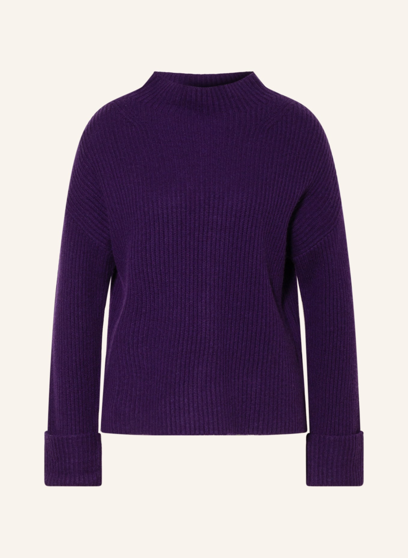 MRS & HUGS Sweater with cashmere , Color: PURPLE (Image 1)