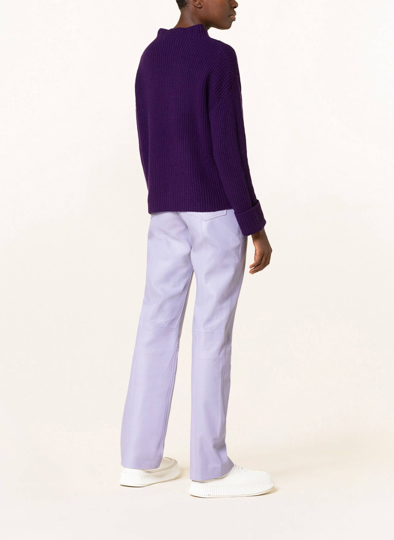 MRS & HUGS Pullover mit Cashmere , Farbe: LILA (Bild 3)