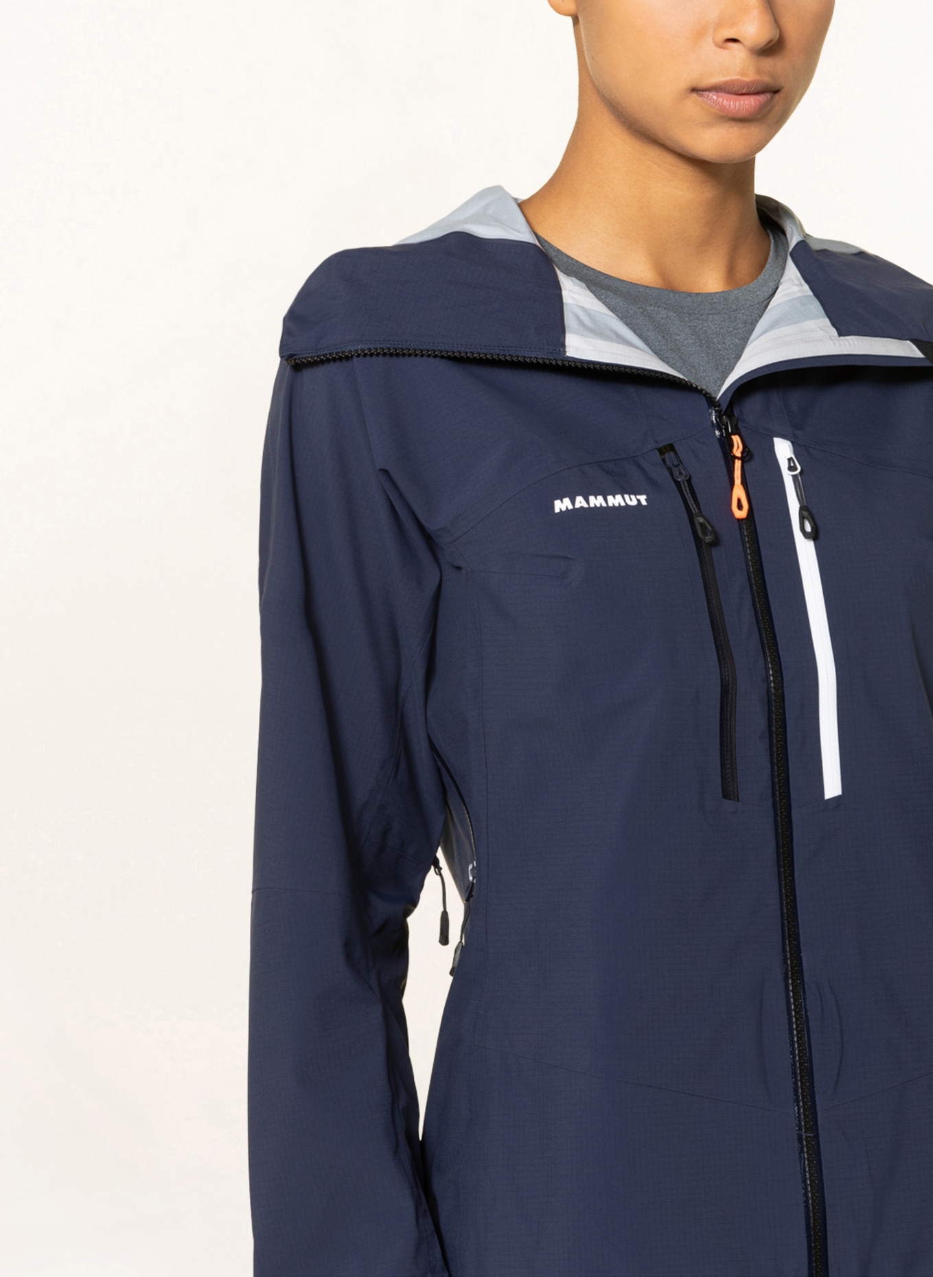 MAMMUT Hardshell jacket TAISS, Color: DARK BLUE (Image 5)