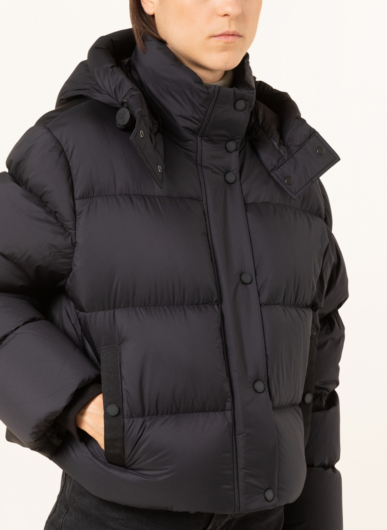 MOOSE KNUCKLES Down jacket PROSPECT PUFFER with detachable hood , Color: BLACK (Image 5)