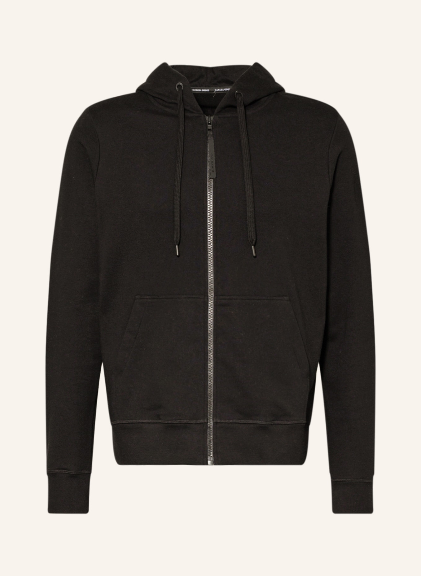 CANADA GOOSE Sweat jacket HURON, Color: BLACK (Image 1)