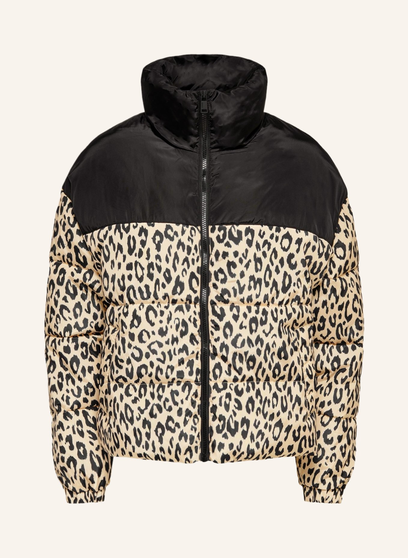 ONLY Quilted jacket , Color: BLACK/ CREAM (Image 1)