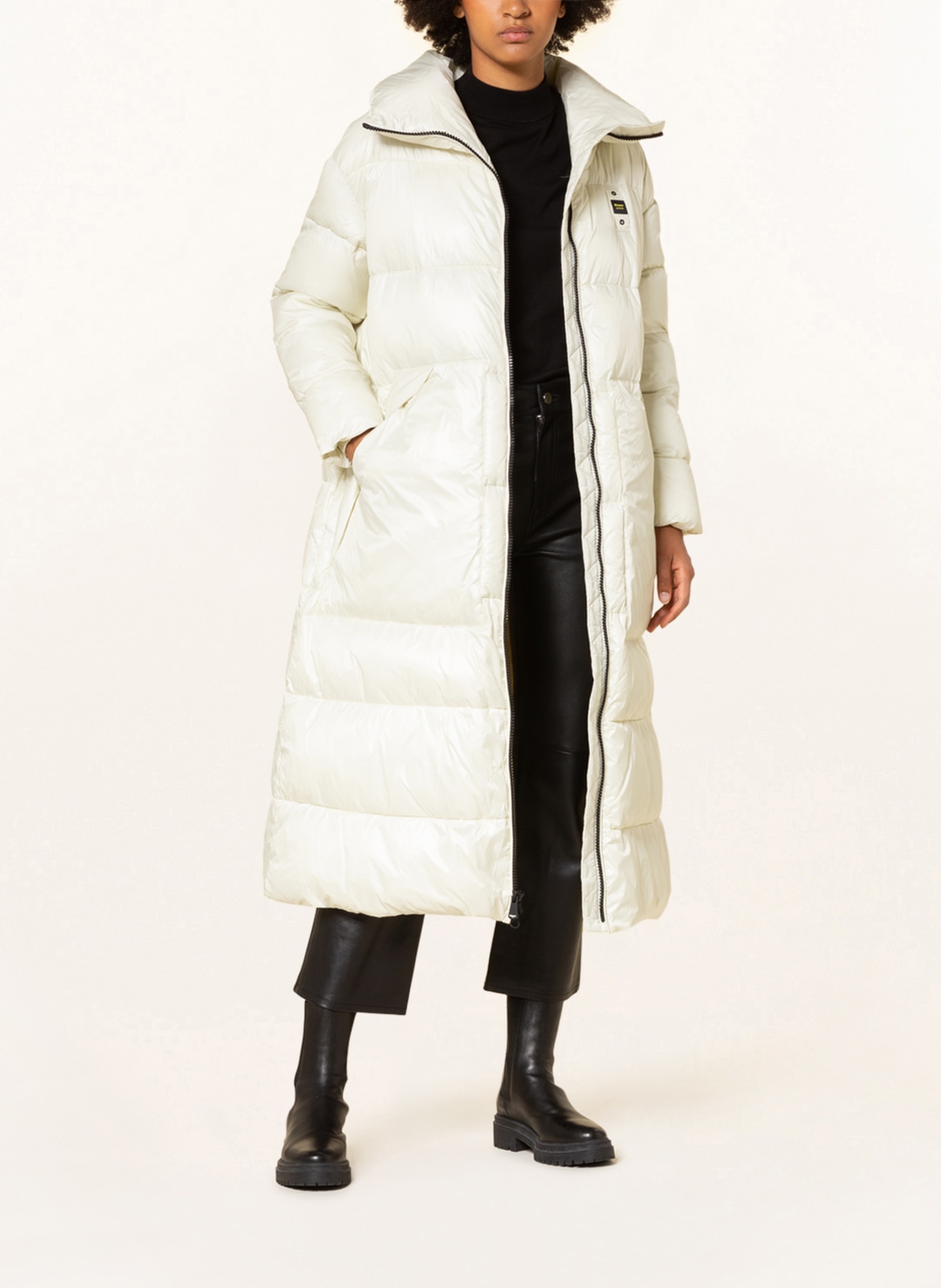 Blauer Oversized quilted coat with SORONA®AURA insulation, Color: WHITE (Image 2)