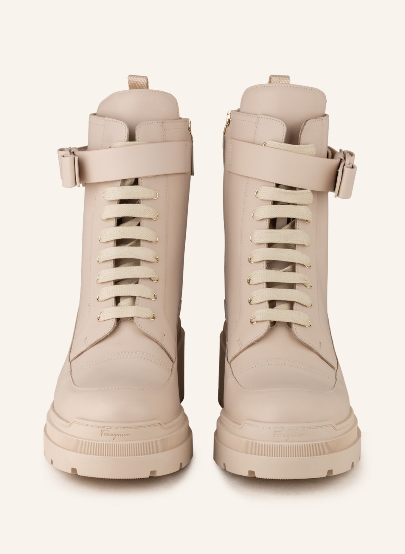 FERRAGAMO Boots , Color: CREAM (Image 3)