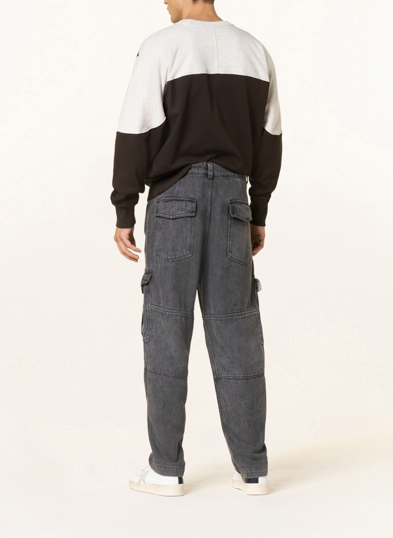 ISABEL MARANT Cargo pants TERENCE , Color: DARK GRAY (Image 3)
