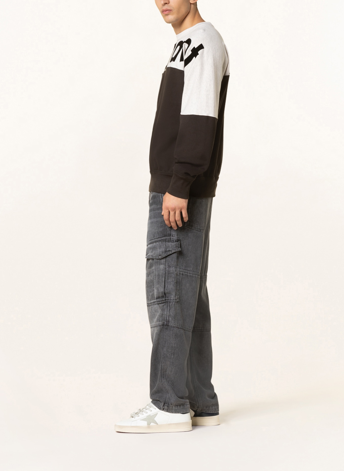 ISABEL MARANT Cargo pants TERENCE , Color: DARK GRAY (Image 4)