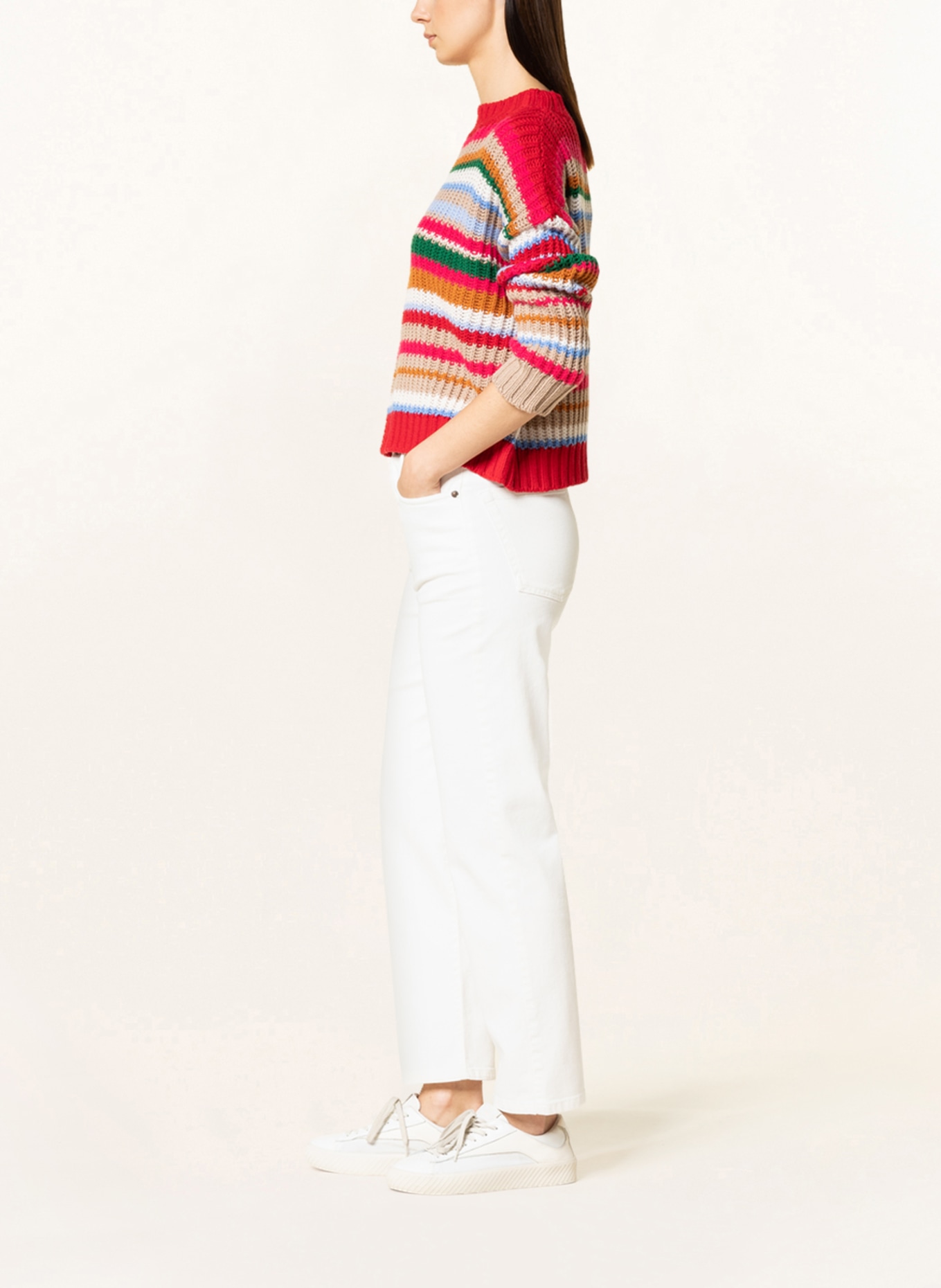 WEEKEND MaxMara Mom jeans AGO, Color: 002 WHITE (Image 4)