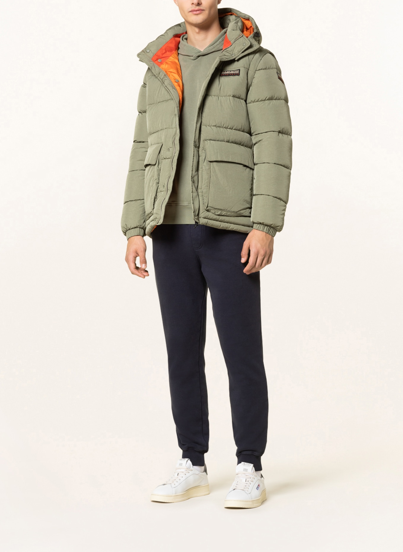NAPAPIJRI Quilted jacket CHAIRLIFT, Color: OLIVE (Image 2)