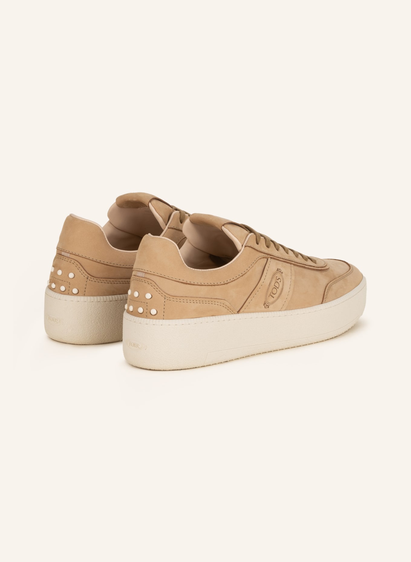 TOD'S Sneakers SPORTIVA CASSETTA, Color: LIGHT BROWN (Image 2)