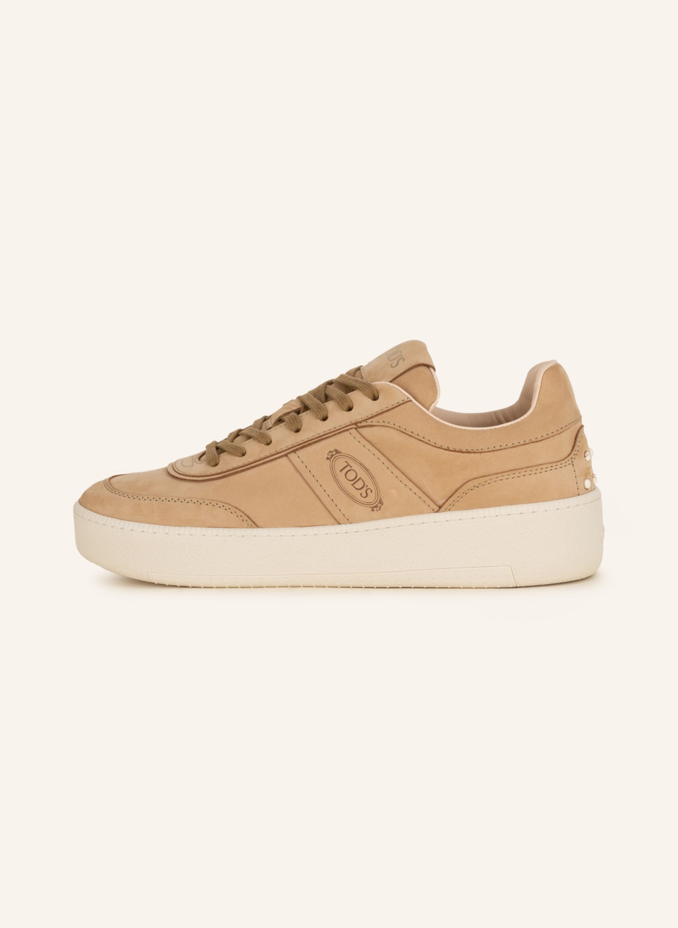 TOD'S Sneakers SPORTIVA CASSETTA, Color: LIGHT BROWN (Image 4)