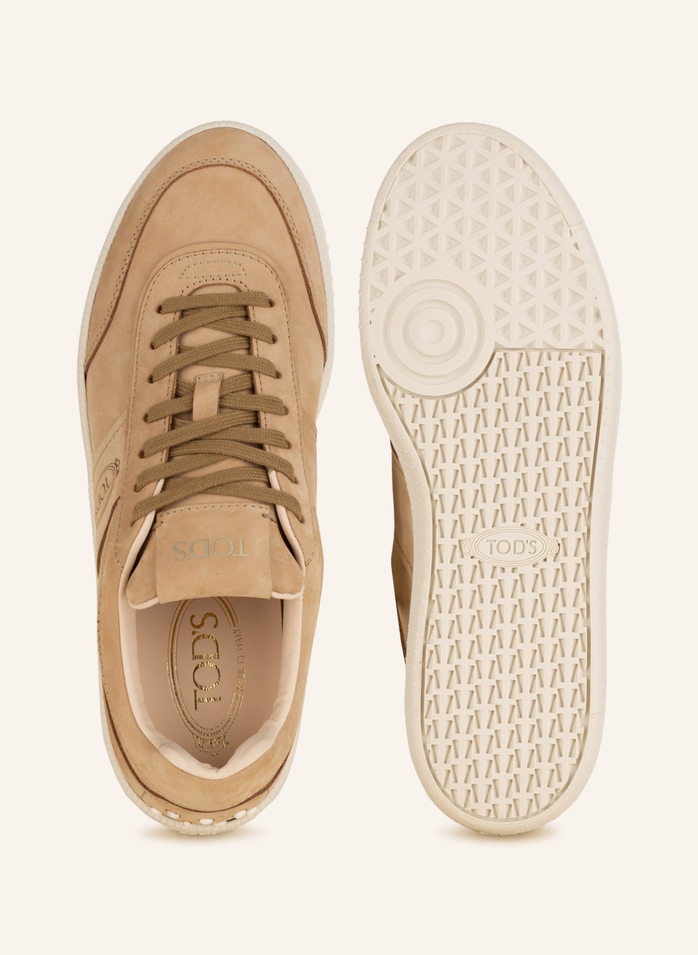 TOD'S Sneakers SPORTIVA CASSETTA, Color: LIGHT BROWN (Image 5)