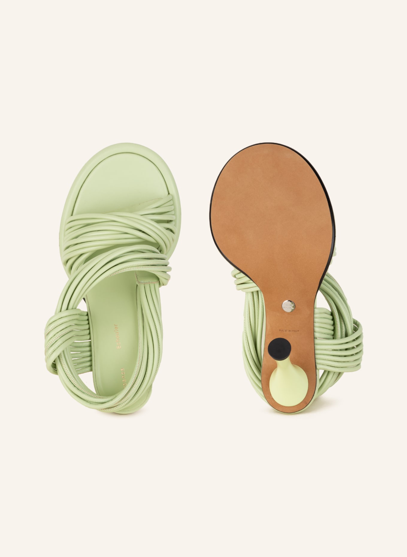 Proenza Schouler Sandals PIPE, Color: LIGHT GREEN (Image 5)