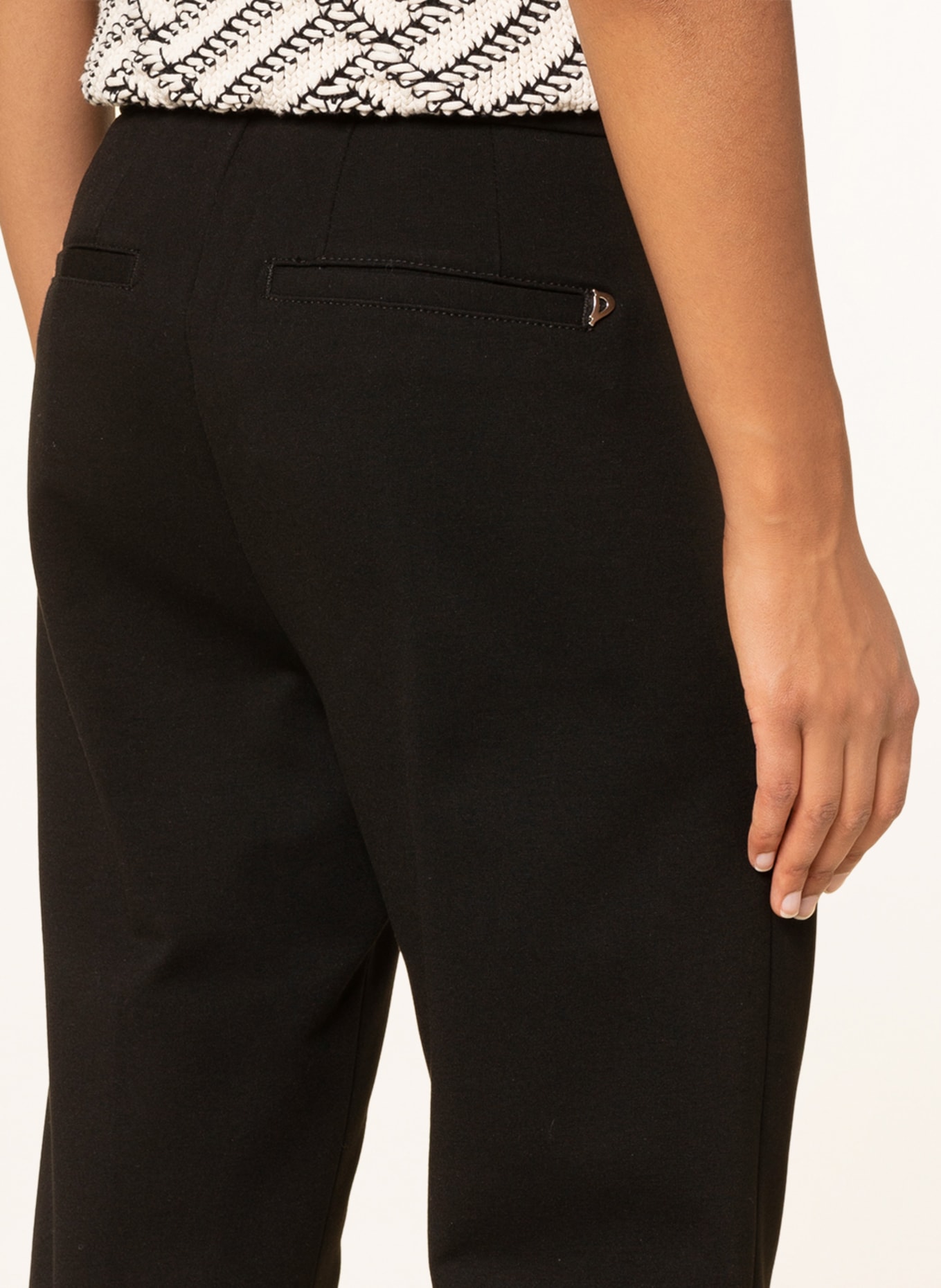 Dondup Pants SUNNY in jogger style , Color: BLACK (Image 5)