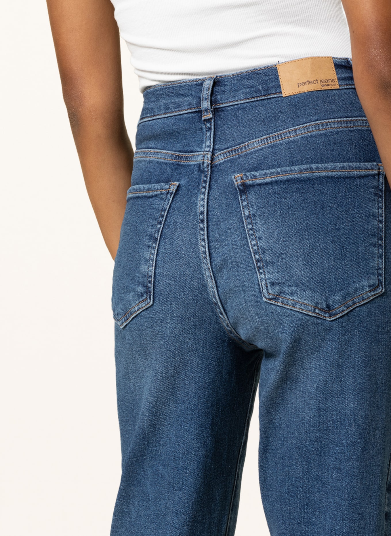 gina tricot Mom jeans COMFY MOM, Color: 5038 Midnight blue (Image 5)