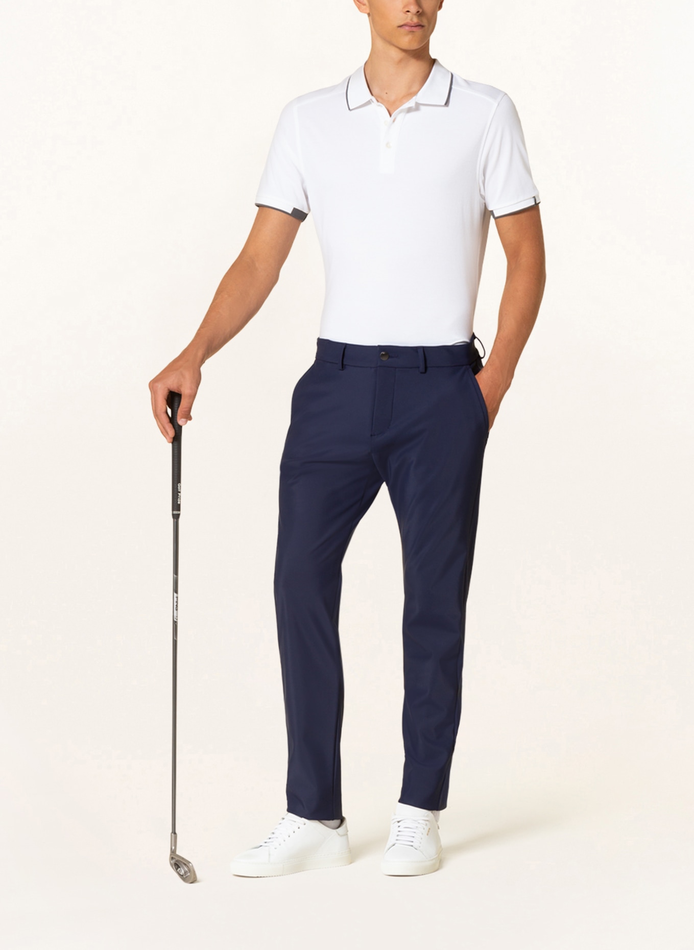 KJUS Spodnie golfowe IKE, Kolor: GRANATOWY (Obrazek 2)