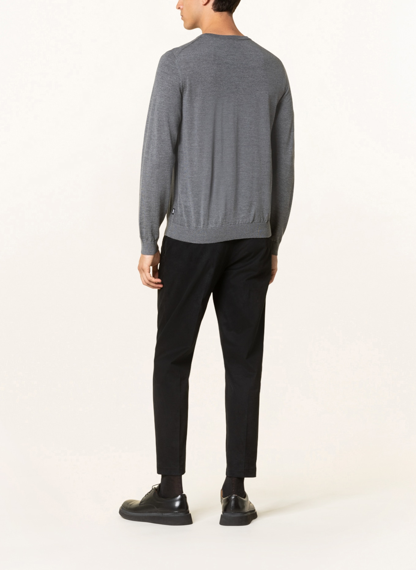 BOSS Pullover LENO, Farbe: GRAU (Bild 3)