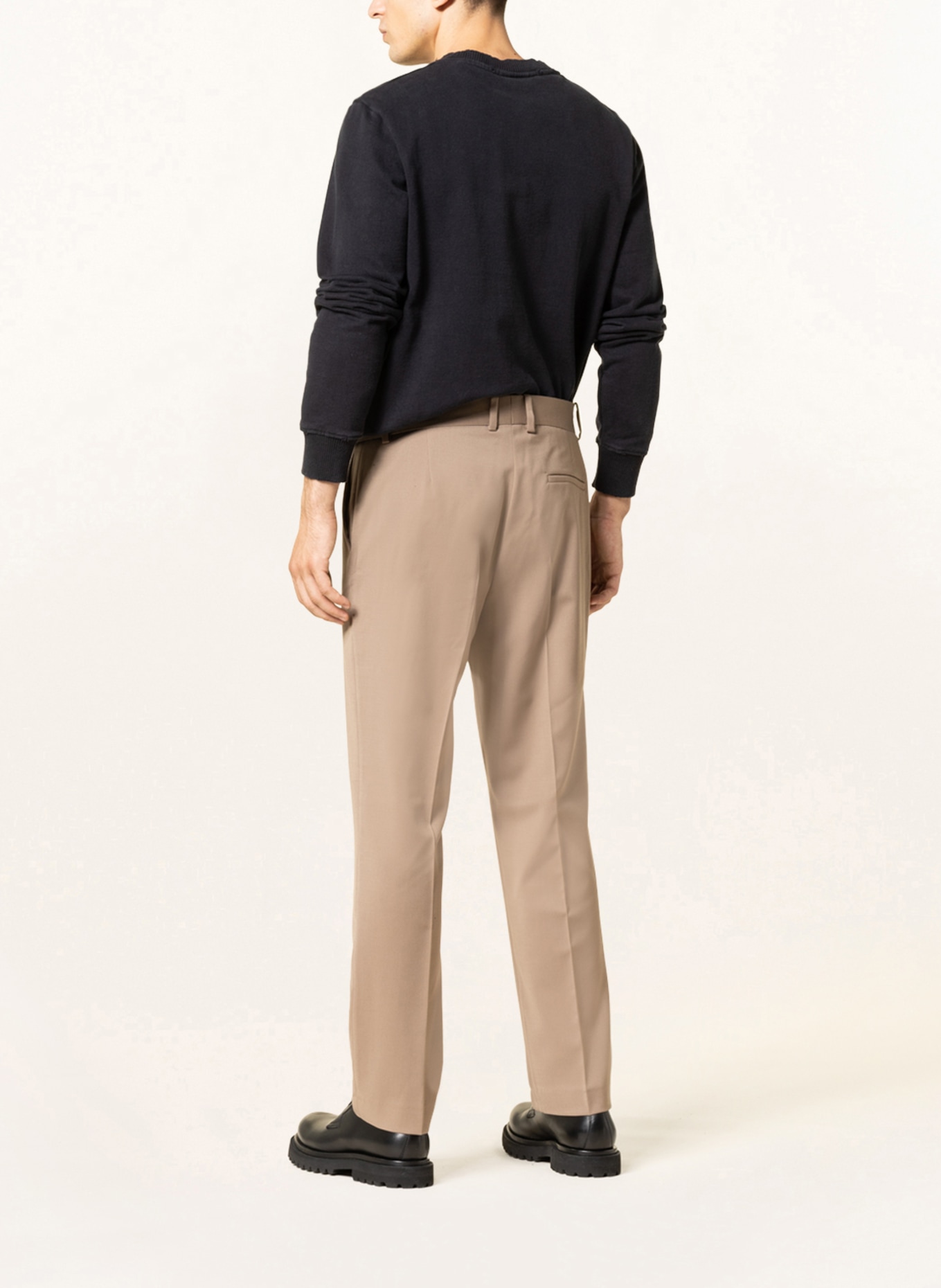 HAN KJØBENHAVN Trousers regular fit , Color: BEIGE (Image 3)