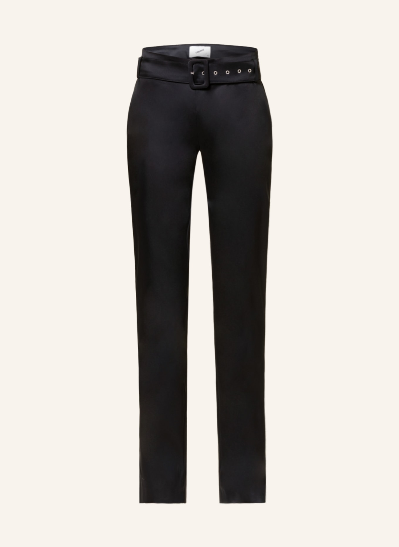 coperni Satin pants , Color: BLACK (Image 1)