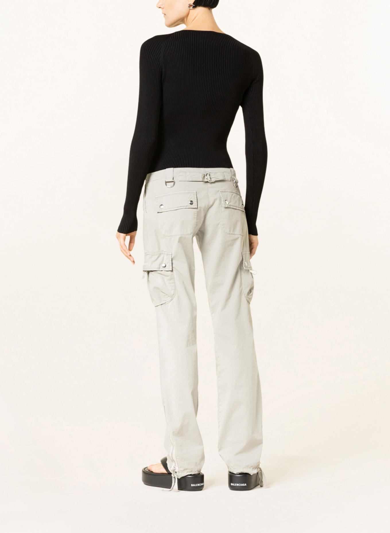 coperni Sweater with cut-out, Color: BLACK (Image 3)