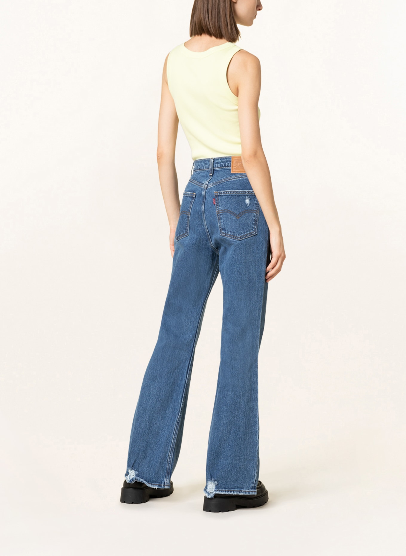 Levi's® Flared Jeans 70S, Farbe: 10 Dark Indigo - Worn In (Bild 3)