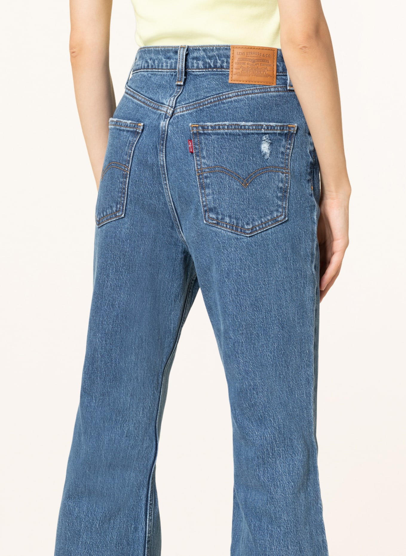 Levi's® Flared Jeans 70S, Farbe: 10 Dark Indigo - Worn In (Bild 5)