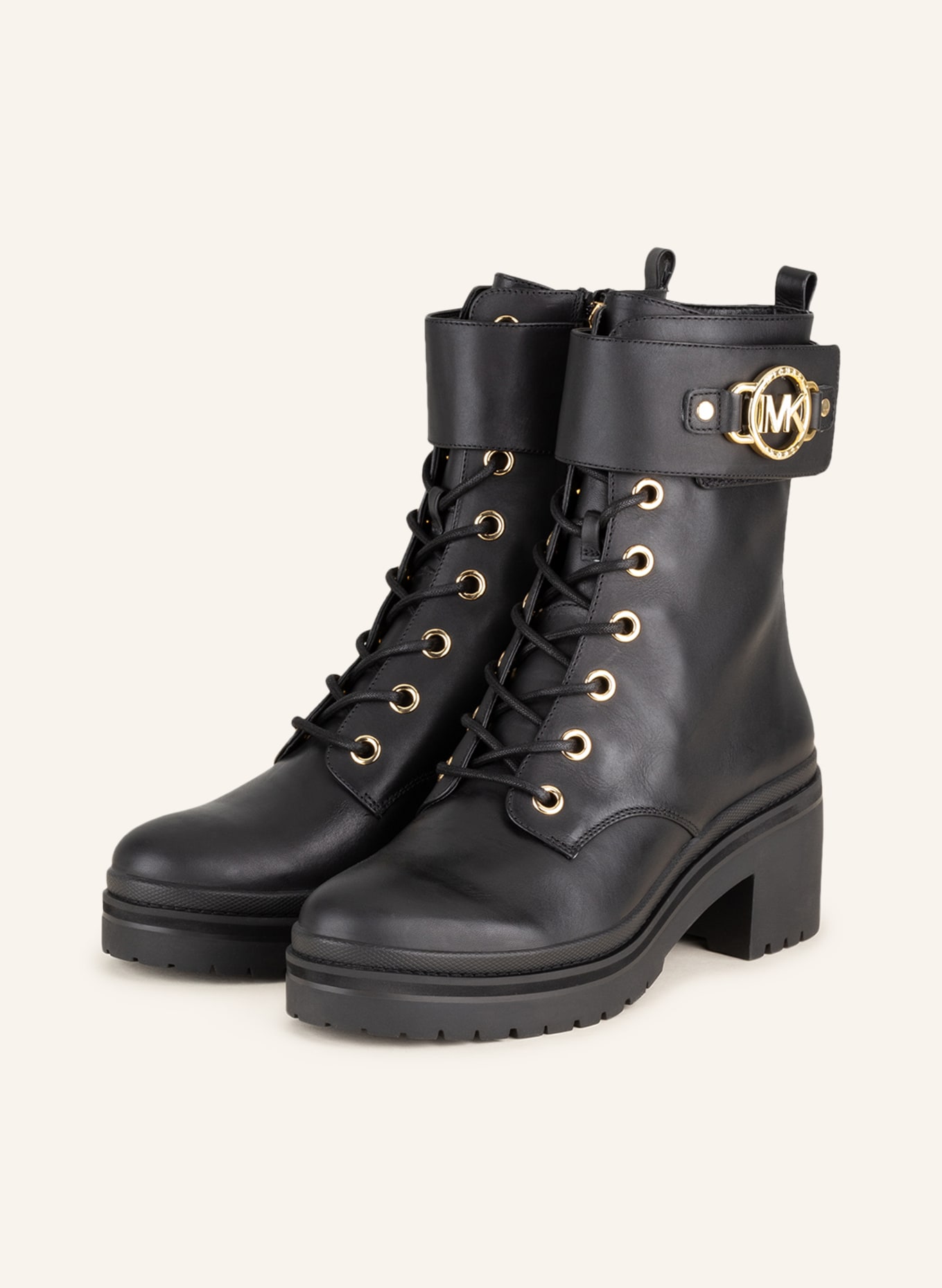 MICHAEL KORS Lace-up boots, Color: BLACK (Image 1)