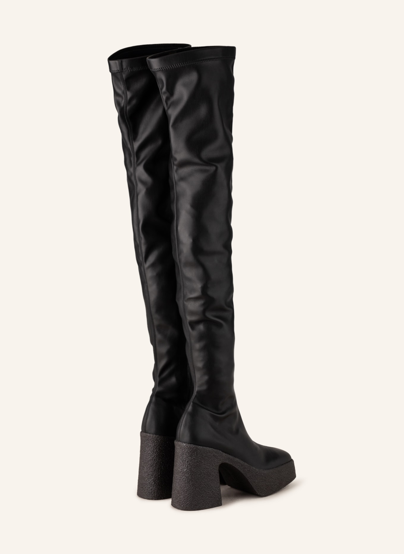 STELLA McCARTNEY Over the knee boots SKYLA , Color: BLACK (Image 2)