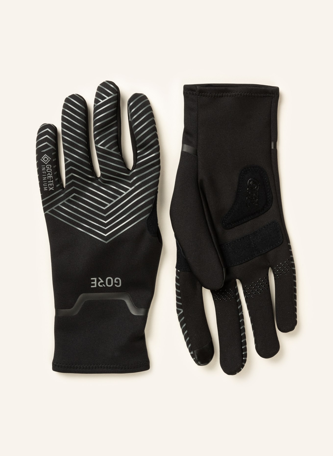 Cycling BIKE gloves C3 in black WEAR GORE