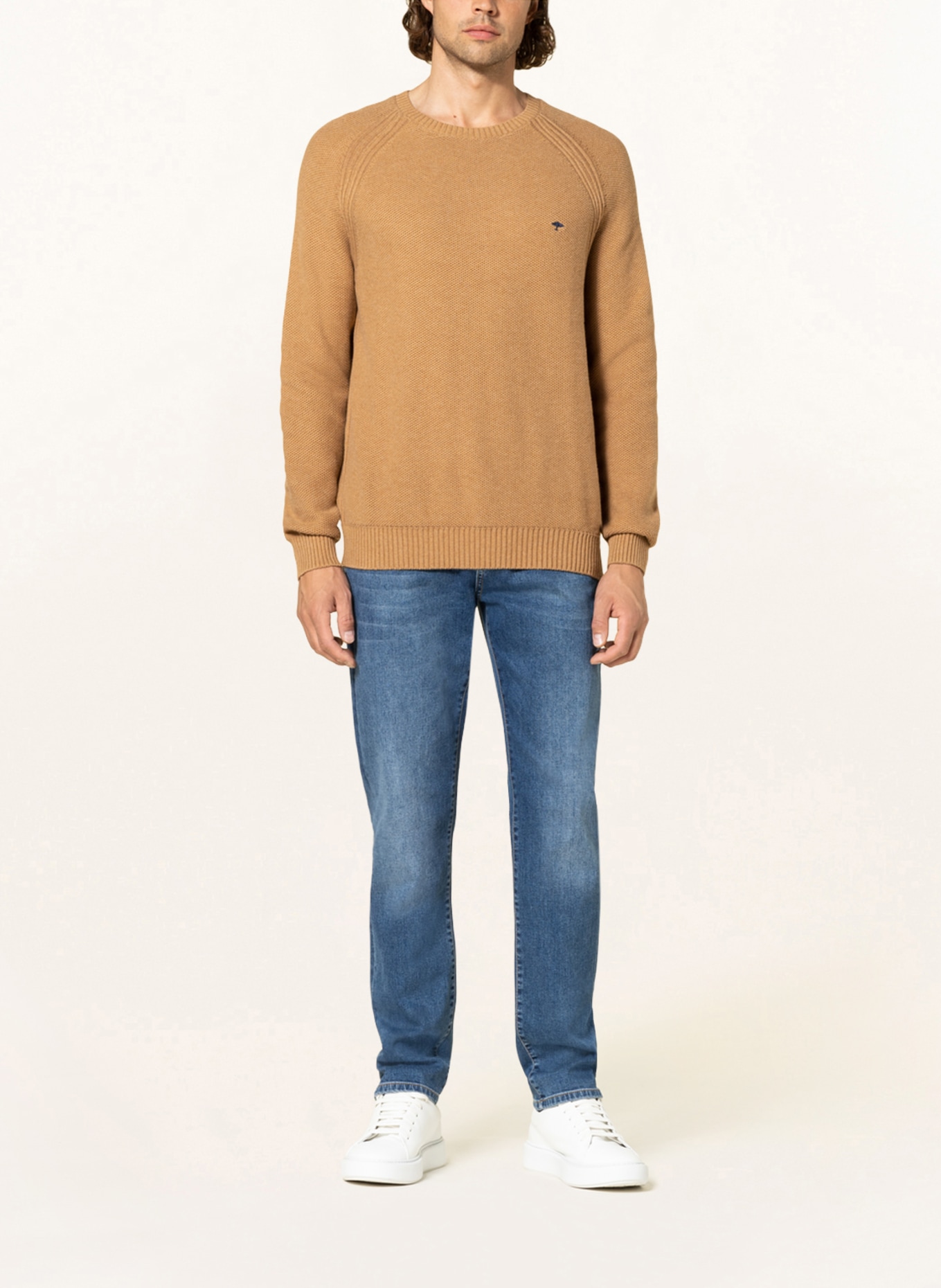 FYNCH-HATTON Sweater, Color: CAMEL (Image 2)