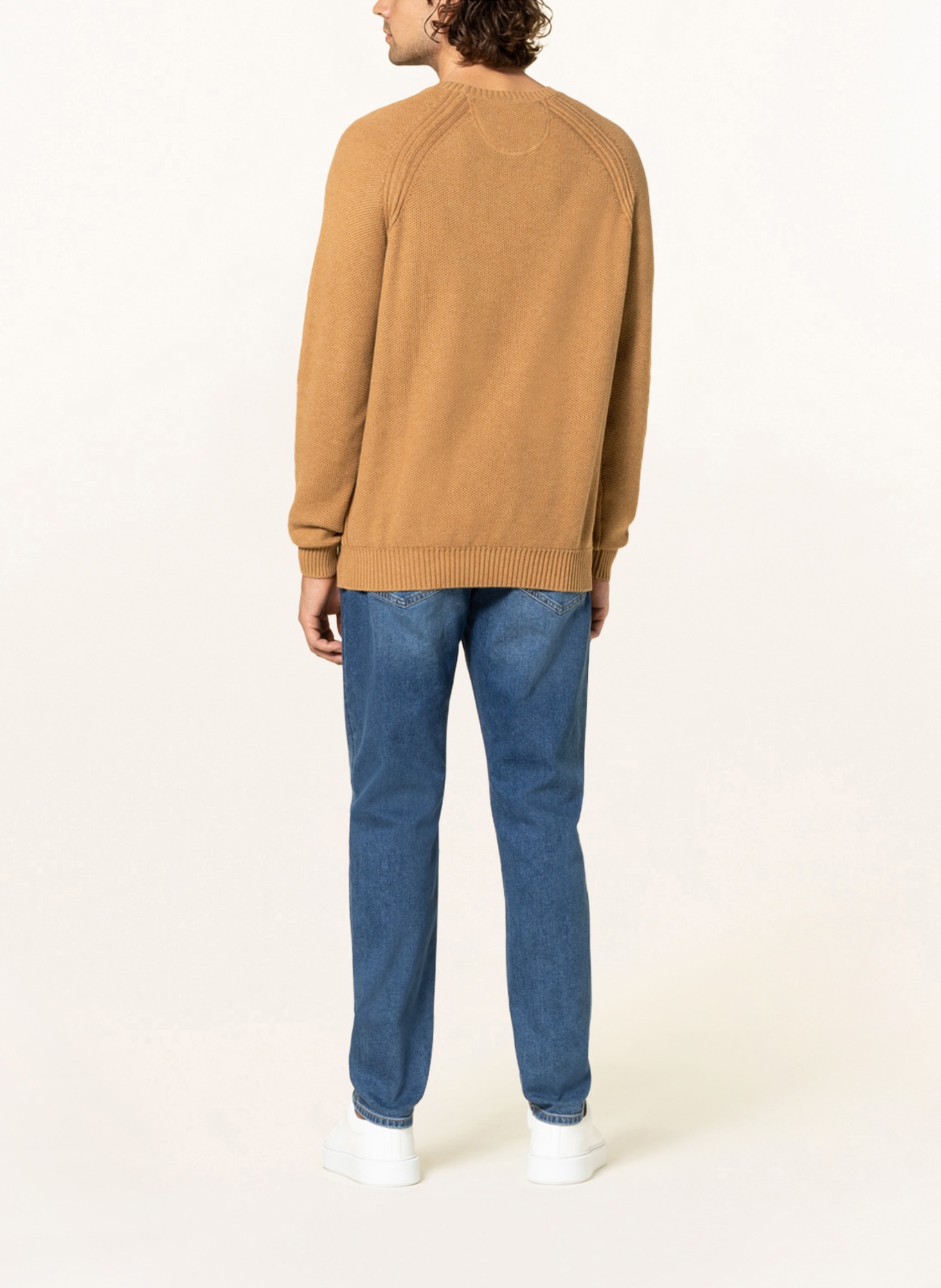FYNCH-HATTON Sweater, Color: CAMEL (Image 3)