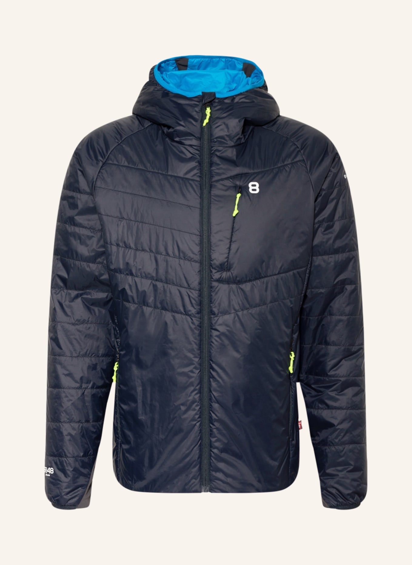 8848 Altitude Hybrid quilted jacket VANNOY, Color: DARK BLUE (Image 1)