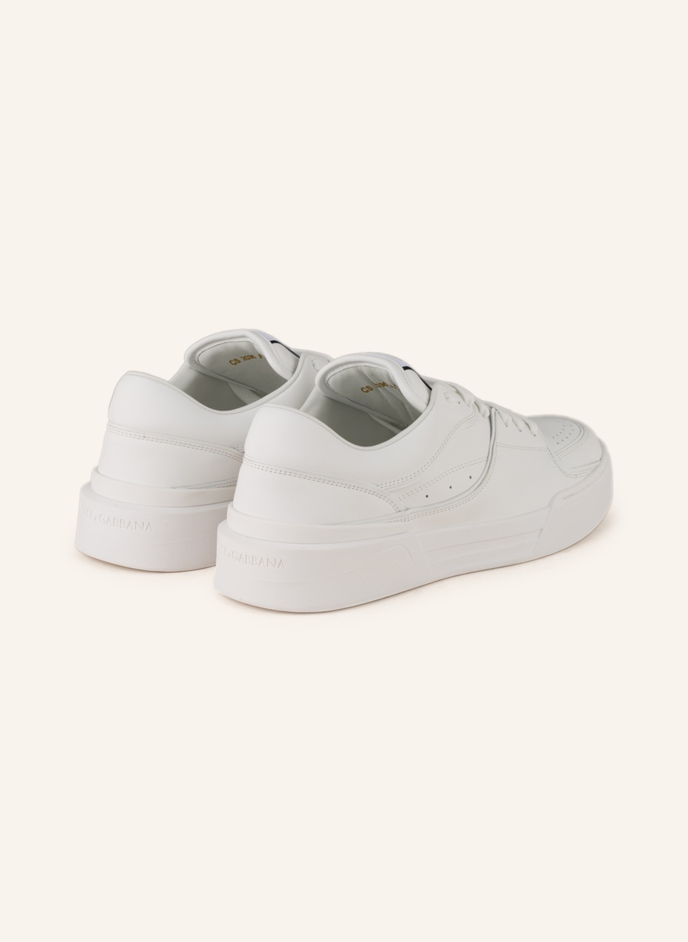 DOLCE & GABBANA Sneakers BASKET, Color: WHITE (Image 2)