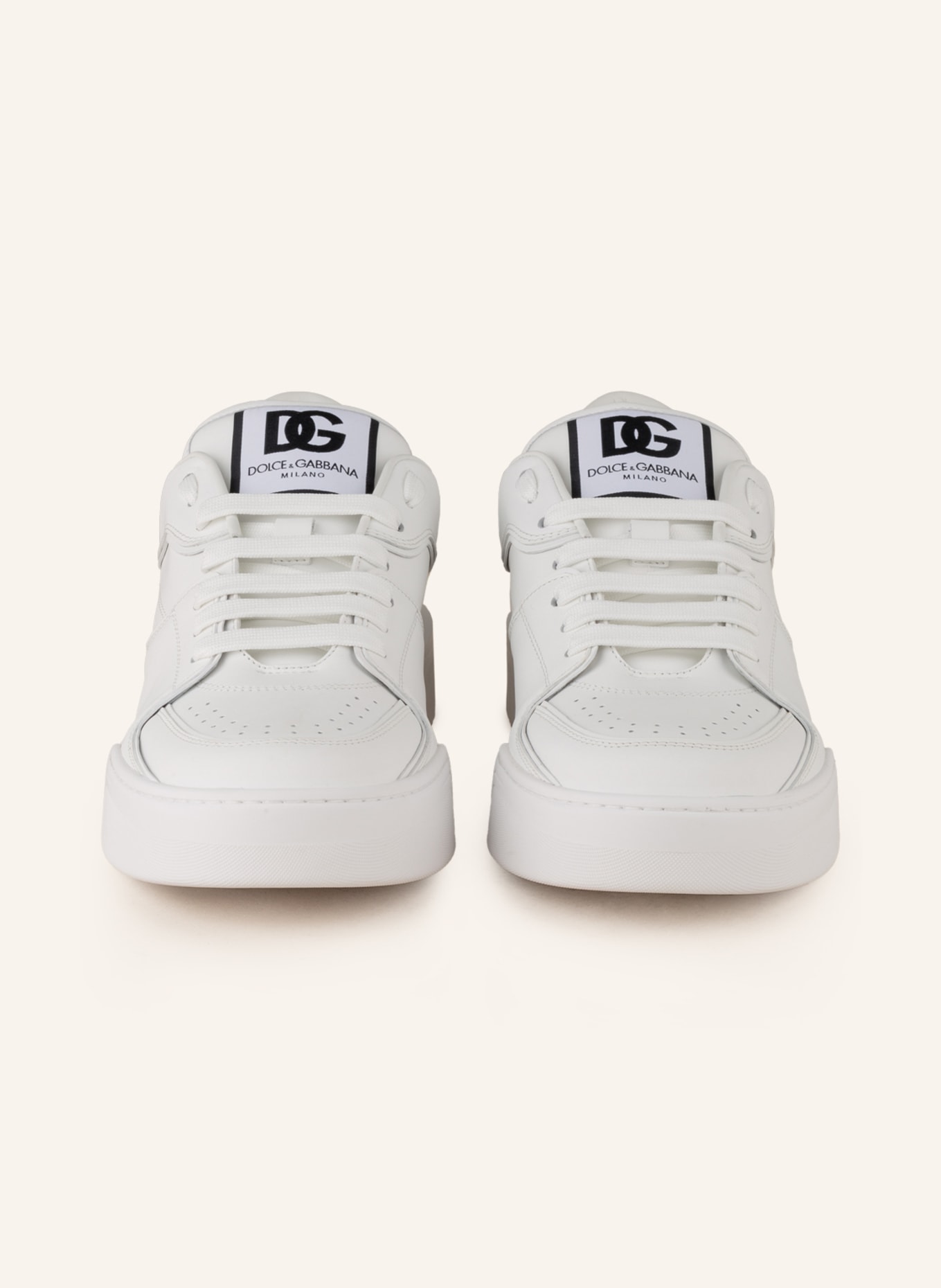 DOLCE & GABBANA Sneakers BASKET, Color: WHITE (Image 3)