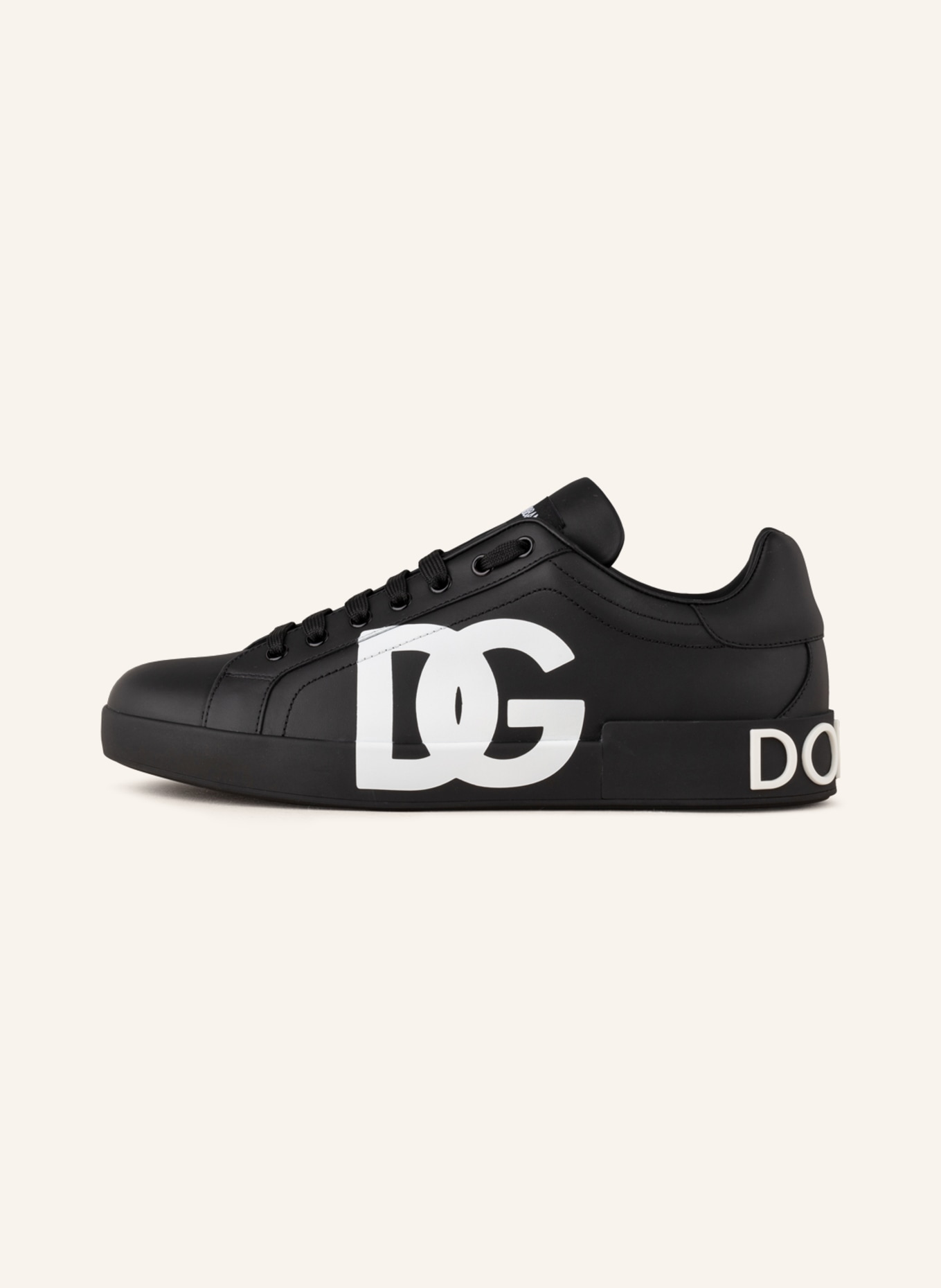 DOLCE & GABBANA Sneaker PORTOFINO, Farbe: SCHWARZ/ WEISS (Bild 4)