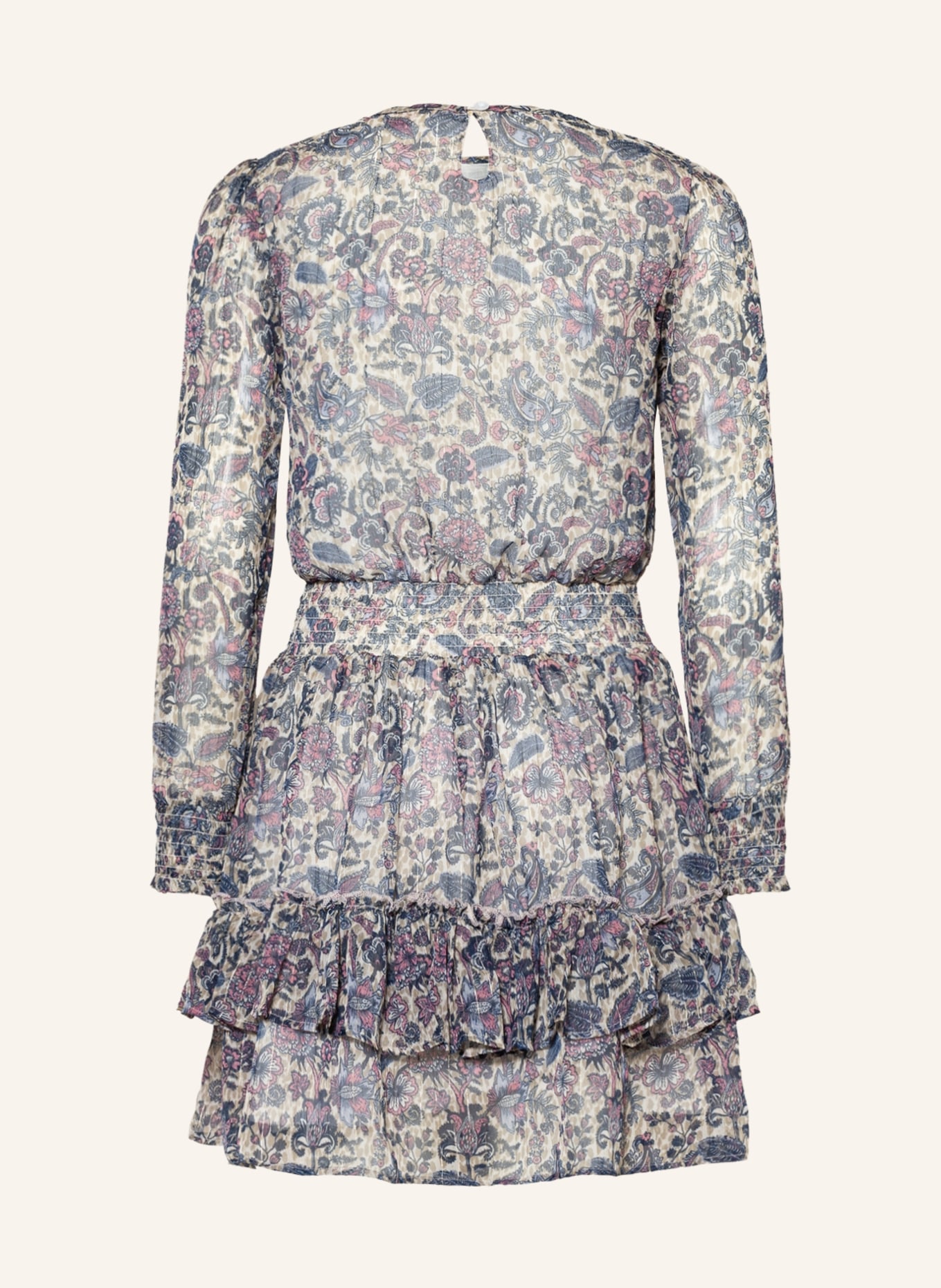 VINGINO Kleid PENINA mit Glitzergarn und Rüschen , Farbe: DUNKELBLAU (Bild 2)