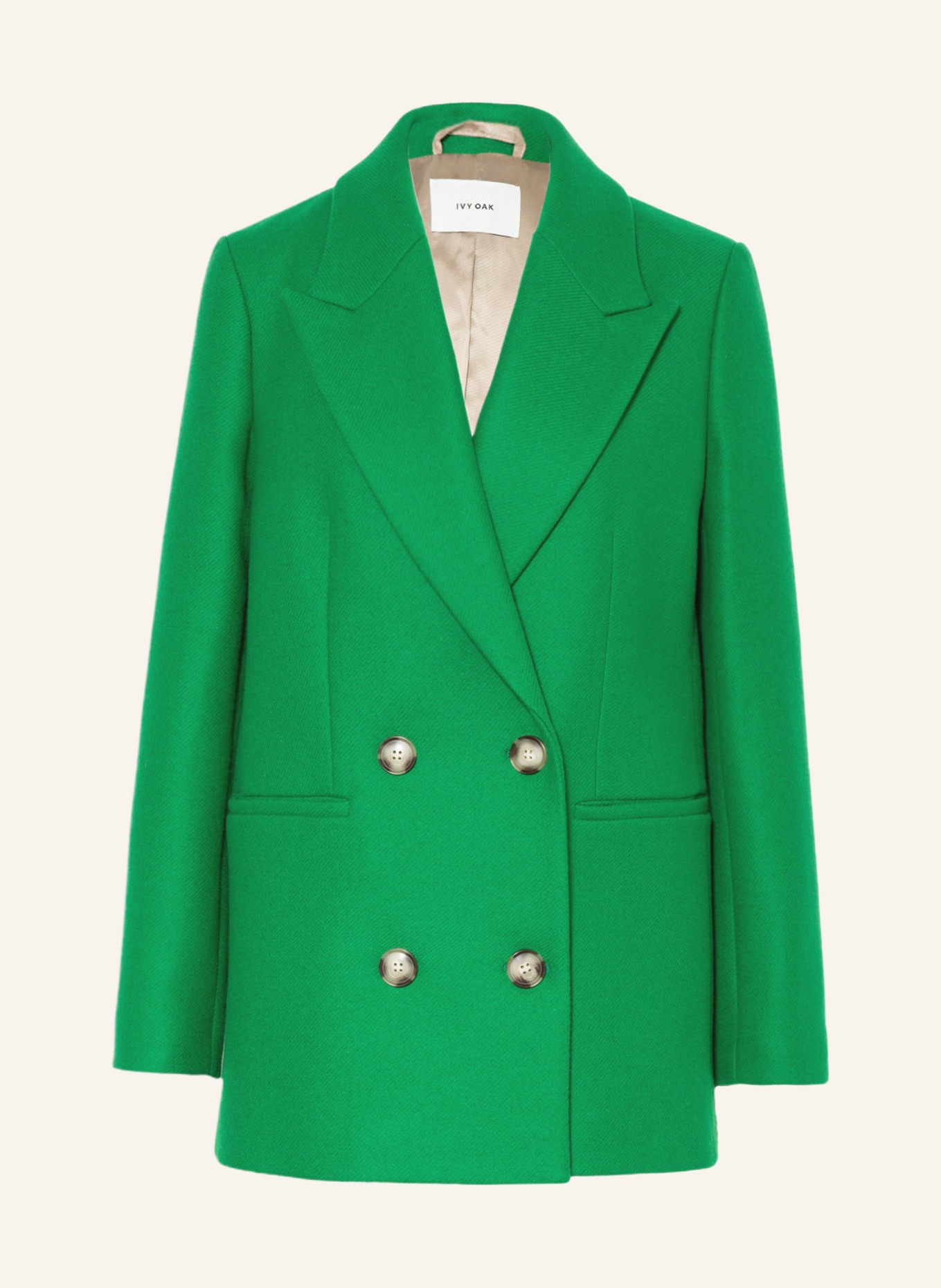 IVY OAK Pea coat CINDY ANN, Color: GREEN (Image 1)