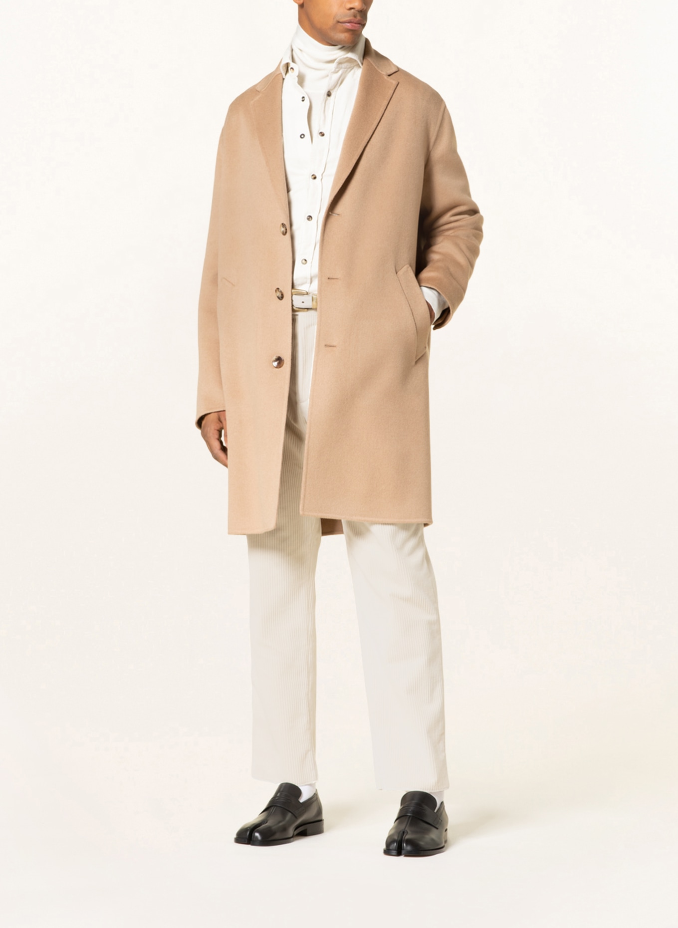 AGNONA Cashmere coat, Color: CAMEL (Image 2)