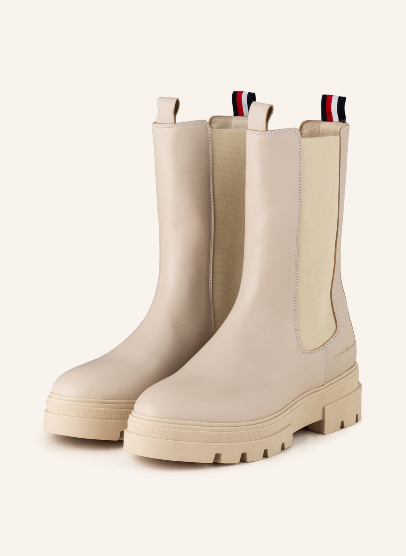 TOMMY HILFIGER Chelsea-Boots, Farbe: CREME (Bild 1)
