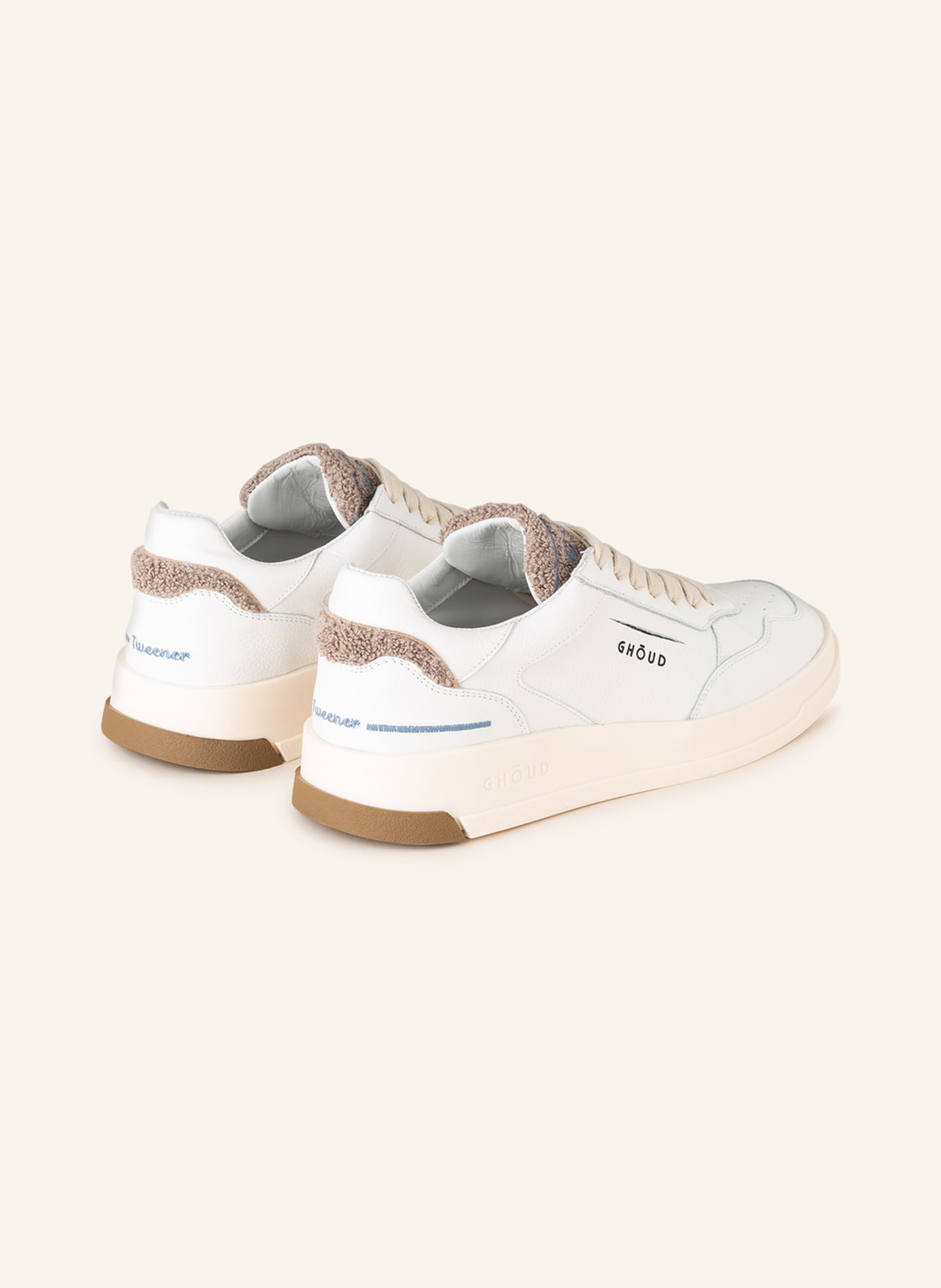 GHOUD Sneakers, Color: WHITE/ BROWN (Image 2)