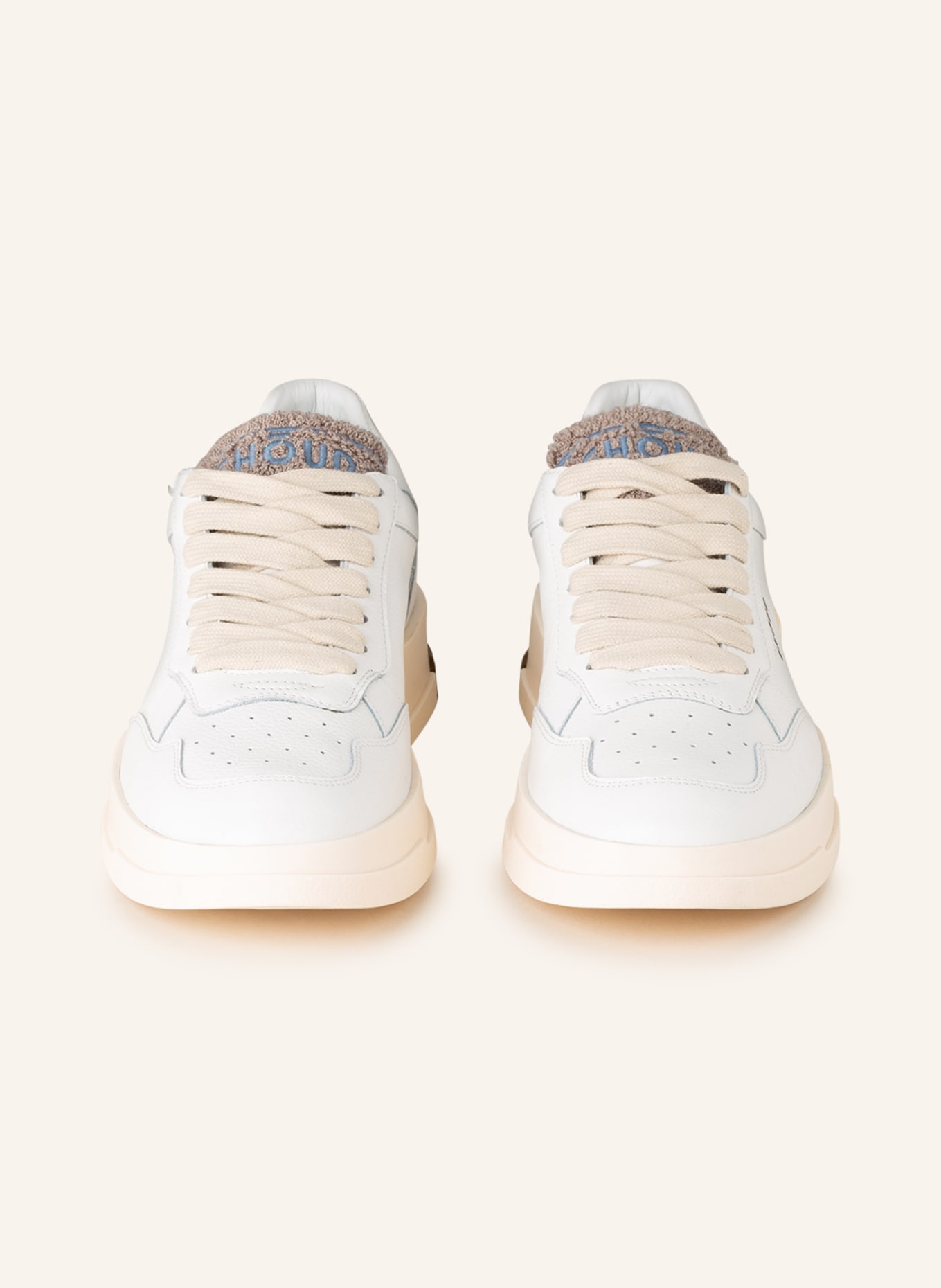 GHOUD Sneakers, Color: WHITE/ BROWN (Image 3)