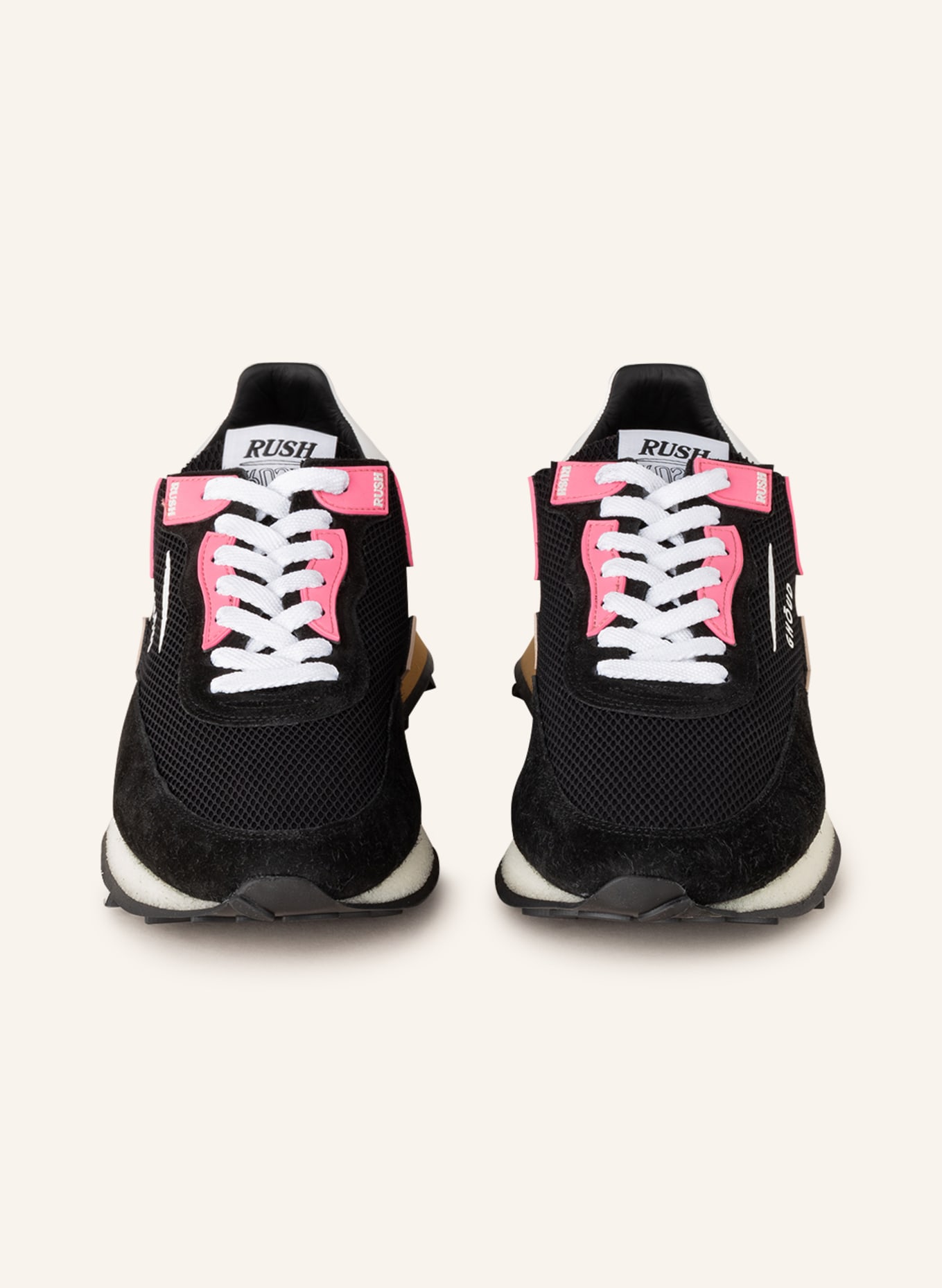 GHOUD Sneakers, Color: BLACK/ PINK (Image 3)