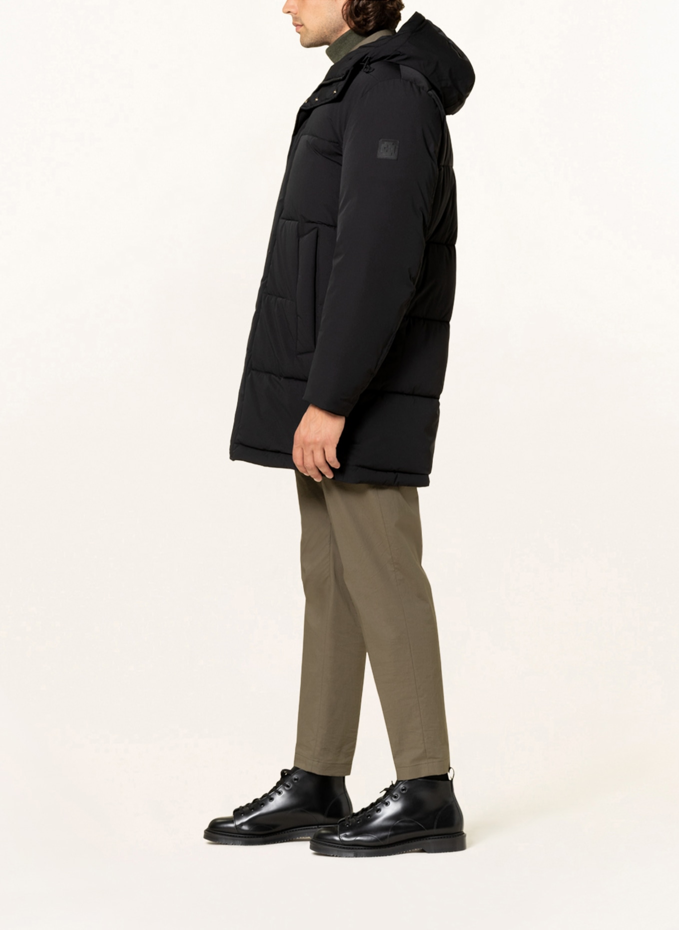 STRELLSON Quilted jacket LEGGERO 2.0, Color: BLACK (Image 4)