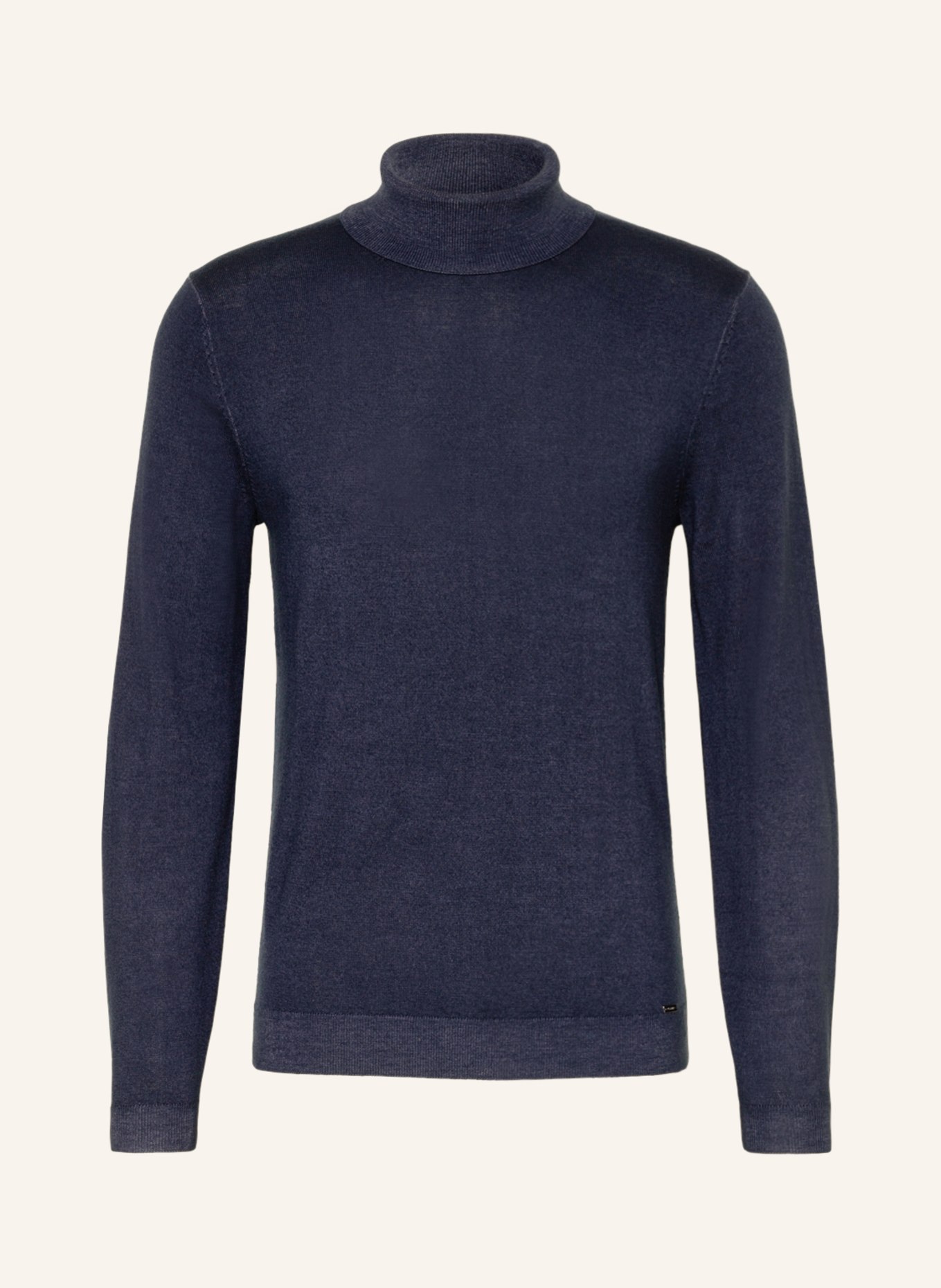 OLYMP Rollkragenpullover: DUNKELBLAU