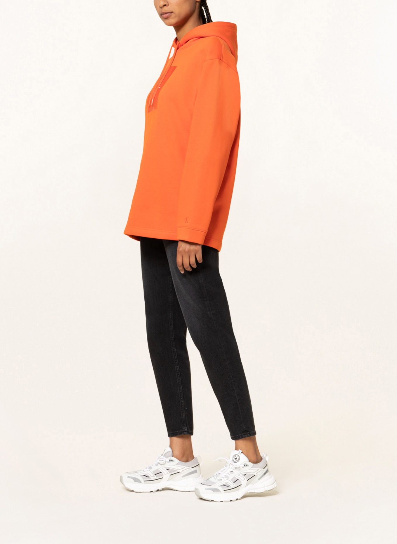 Calvin Klein Jeans Hoodie , Color: ORANGE (Image 4)