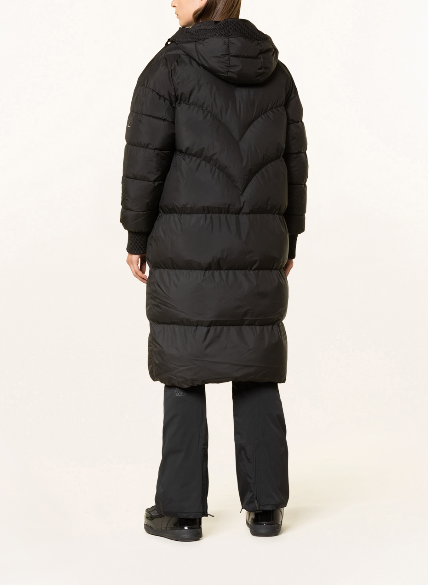LUHTA Quilted coat HAUKKANIEMI, Color: BLACK (Image 3)