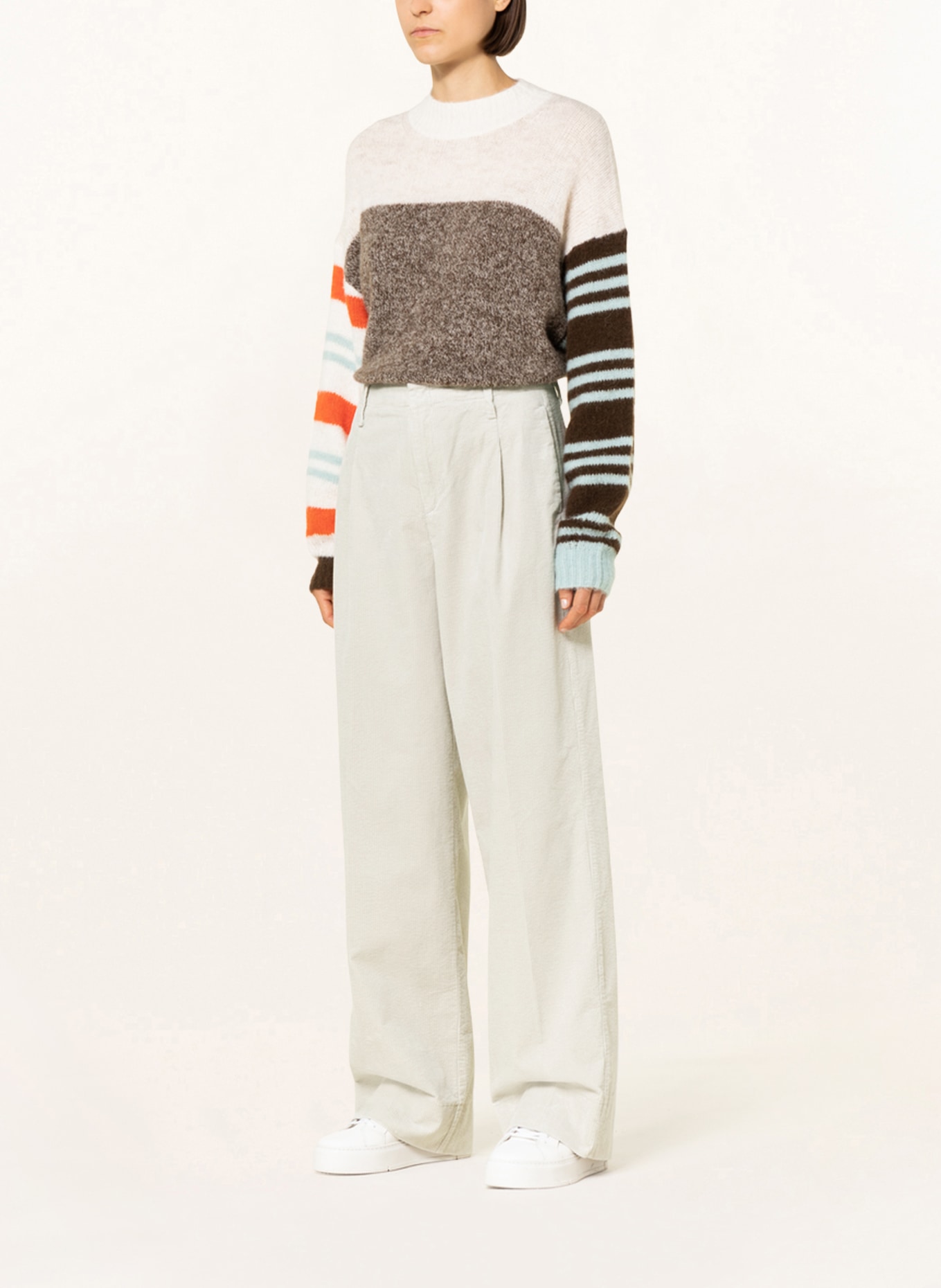 MAC DAYDREAM Spodnie sztruksowe ROYCE, Kolor: KREMOWY (Obrazek 2)