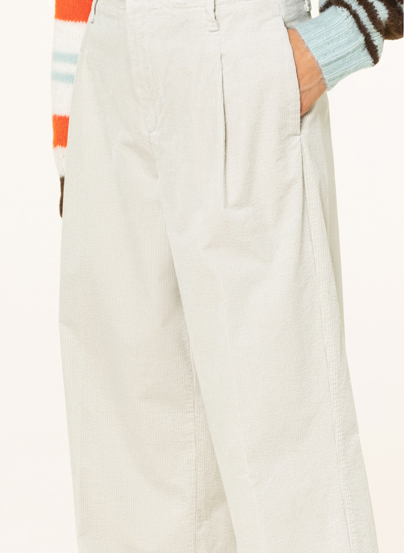 MAC DAYDREAM Spodnie sztruksowe ROYCE, Kolor: KREMOWY (Obrazek 5)