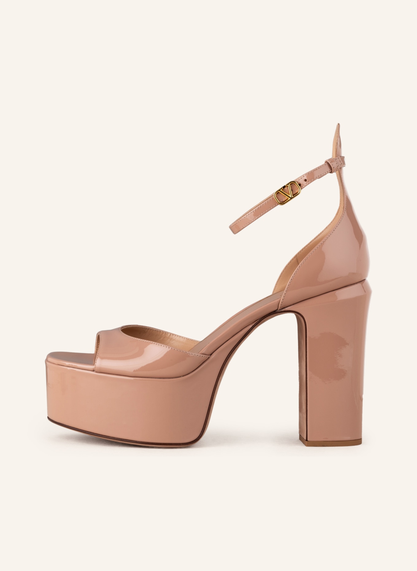 VALENTINO GARAVANI Platform sandals, Color: ROSE (Image 4)
