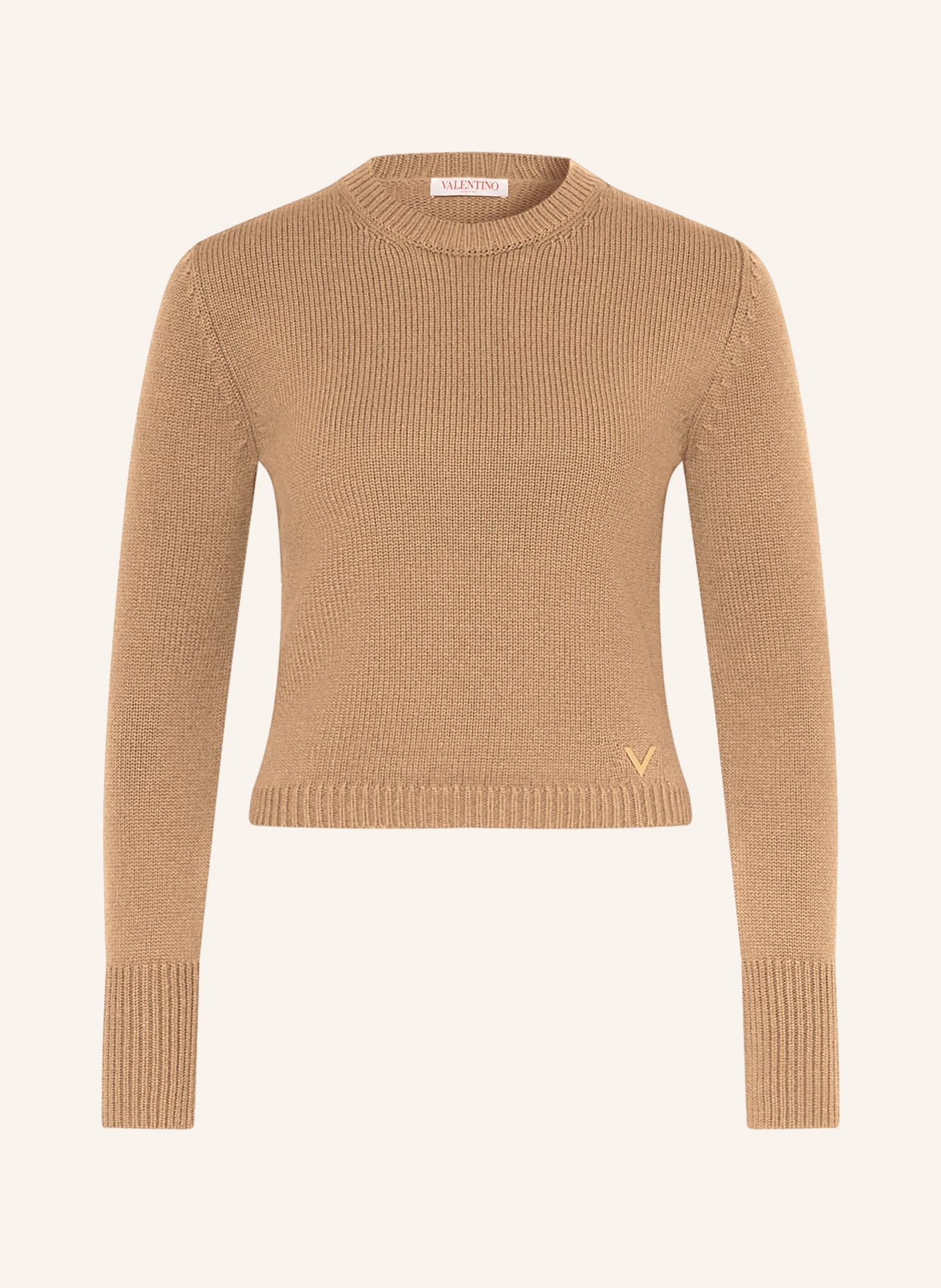 VALENTINO Cashmere-Pullover, Farbe: CAMEL (Bild 1)
