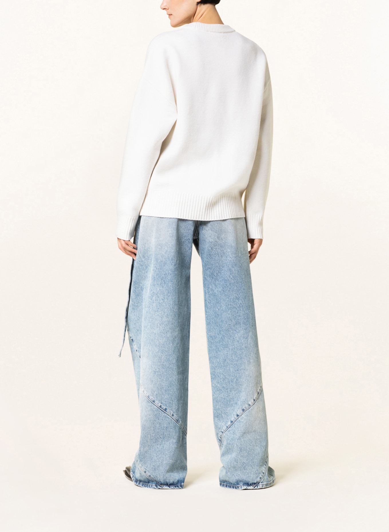 AMI PARIS Pullover , Farbe: WEISS (Bild 3)